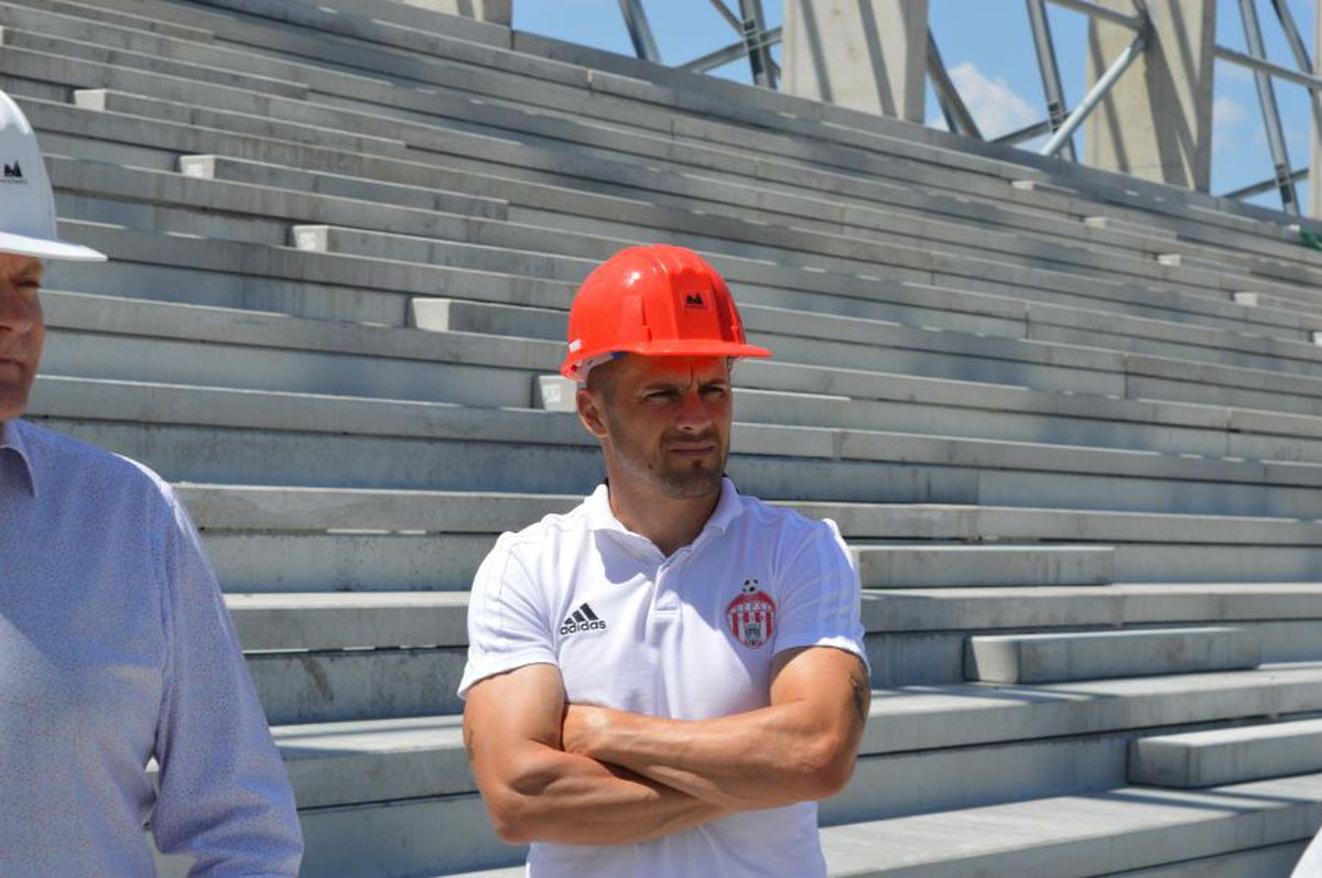 VIDEO + FOTO Cum arată lucrările la stadionul lui Sepsi: „Arena va fi inaugurată în mai 2021. Va fi o perlă!”