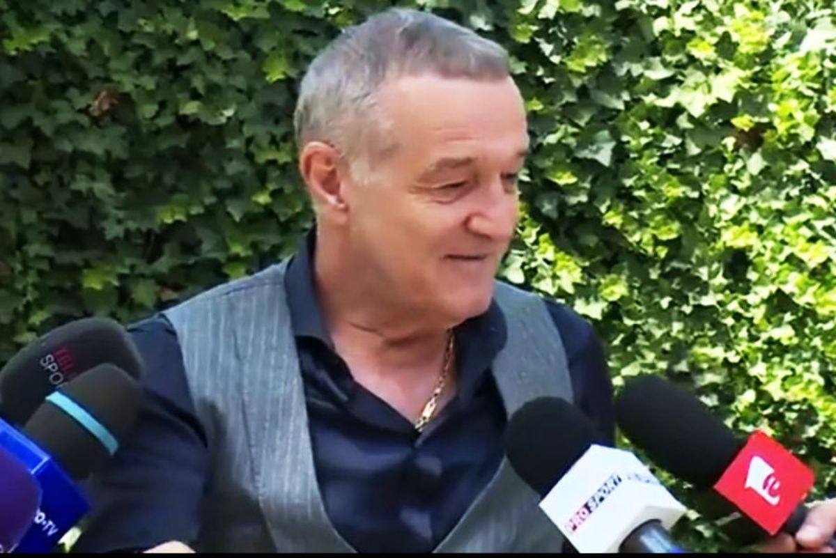 Gigi Becali și-a întrerupt interviul: „Cine miroase a băutură? Tu?”