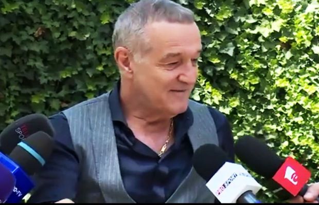 Gigi Becali și-a întrerupt interviul: „Cine miroase a băutură? Tu?”