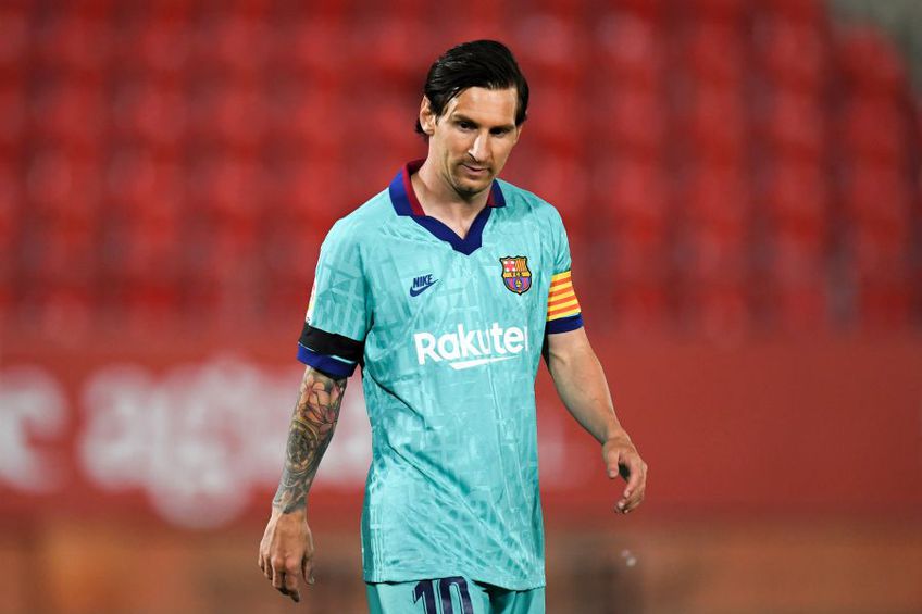 Lionel Messi și Barcelona nu se mai află în cele mai cordiale relații. foto: Guliver/Getty Images