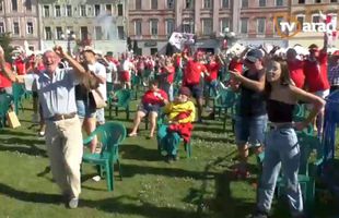 UTA - TURRIS, PLAY-OFF LIGA 2. VIDEO Imagini senzaționale din Arad! Cum au trăit fanii golul de 1-0 al celor de la UTA