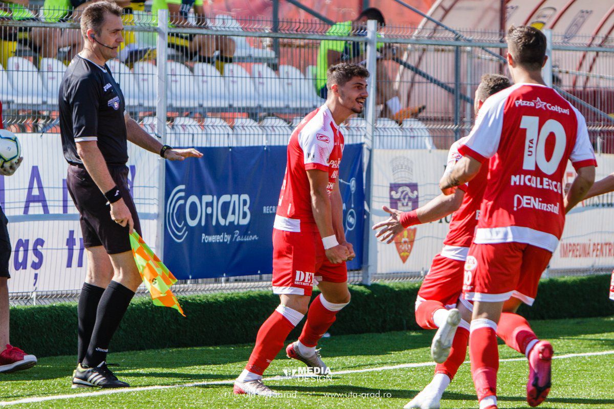 UTA - Turris 3-4. VIDEO Meci entuziasmant la Arad » Turris se impune în minutul 90 și vine la un punct de lider! Clasamentul ACUM