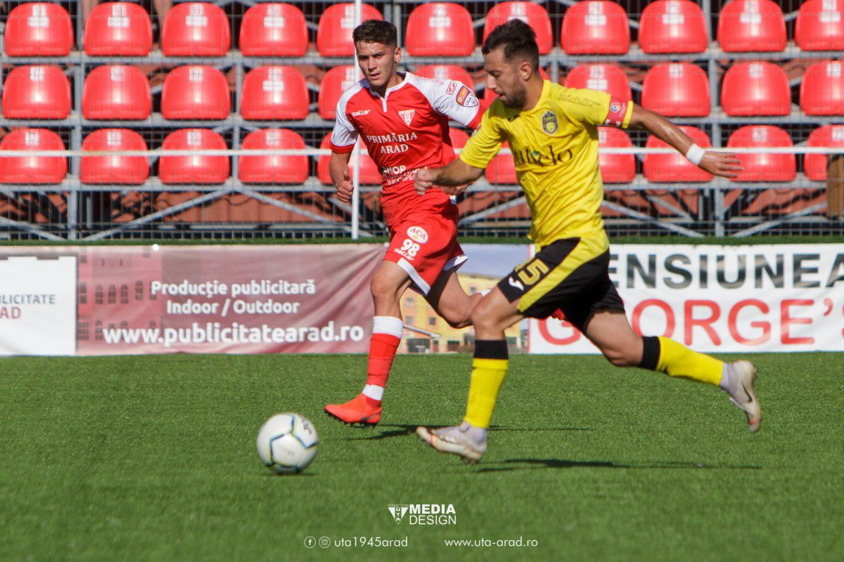 UTA - Turris 3-4. VIDEO Meci entuziasmant la Arad » Turris se impune în minutul 90 și vine la un punct de lider! Clasamentul ACUM