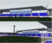 Așa ar urma să arate noua arenă din Clinceni // foto: Facebook