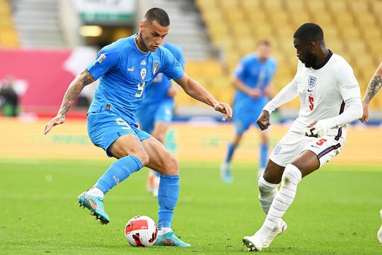 Gianluca Scamacca, numărul 9 al Italiei // foto: Guliver/gettyimages