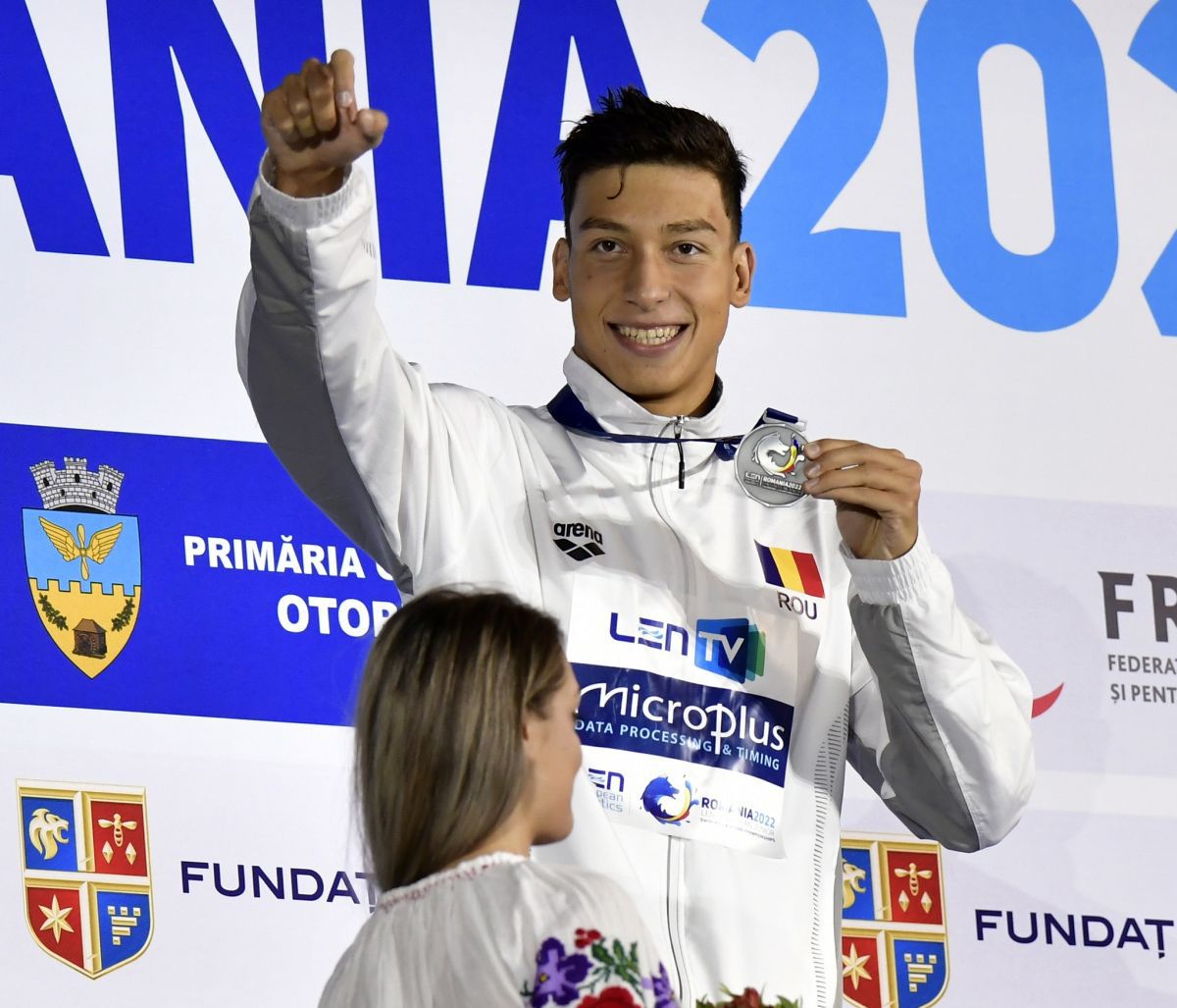 Ziua 5 a Europenelor de juniori de la Otopeni » Vlad Stancu, argint la 800m liber! + David Popovici, de neoprit
