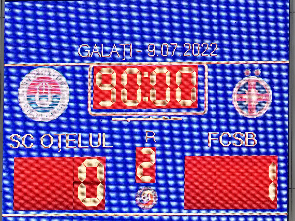 FCSB s-a chinuit cu Oțelul, nou-promovată în „B” » Vicecampiona, anihilată mai bine de o oră la Galați