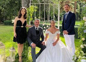 Cătălina Ponor, prințesa în caleașcă la nunta cu Bogdan Jianu! Și mirele a uimit, a apărut pe cal