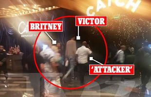 Au apărut imaginile! Britney Spears, pălmuită de bodyguardul noii senzații din NBA » Concluzia Poliției: „S-a lovit singură!”