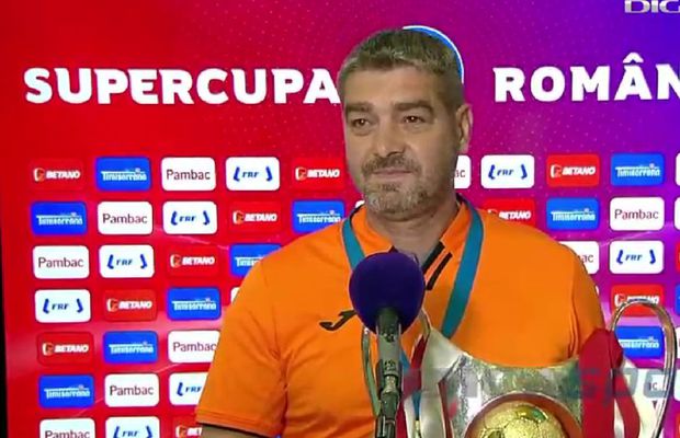 Liviu Ciobotariu, după ce Sepsi a cucerit a doua Supercupă la rând: „Spuneam că trebuia să vin aici ca să câștig un trofeu”