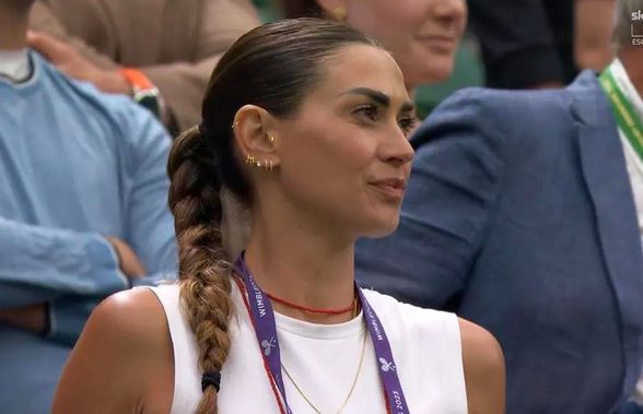 Iubita fostului finalist de la Wimbledon, apariție fermecătoare în lojă, la meciul partenerului » Camerele TV n-au „slăbit-o” o clipă