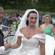 Cătălina Ponor s-a căsătorit cu Bogdan Jianu. Foto: Captură ProTV