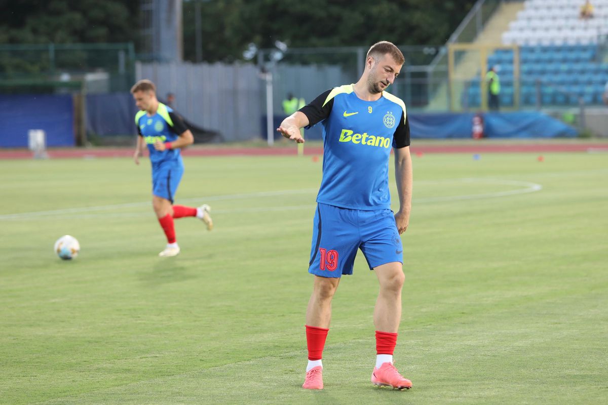 Înainte de meciul Virtus - FCSB, 9 iulie