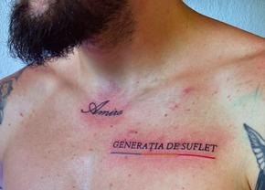 Tricolorul și-a făcut tatuaj cu „Generația de Suflet” după ce a jucat aproape o repriză la Euro 2024