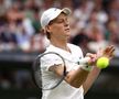 Liderul mondial Jannik Sinner, eliminat în „sferturi” la Wimbledon » Probleme medicale în setul 3: „Am simțit că nu se mișcă bine”