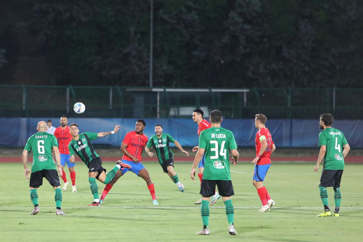 Virtus – FCSB 1-7, cea mai clară victorie administrată de „roș-albaștri” în cupele europene » Alte 5 partide ale echipelor românești depășesc borna campioanei