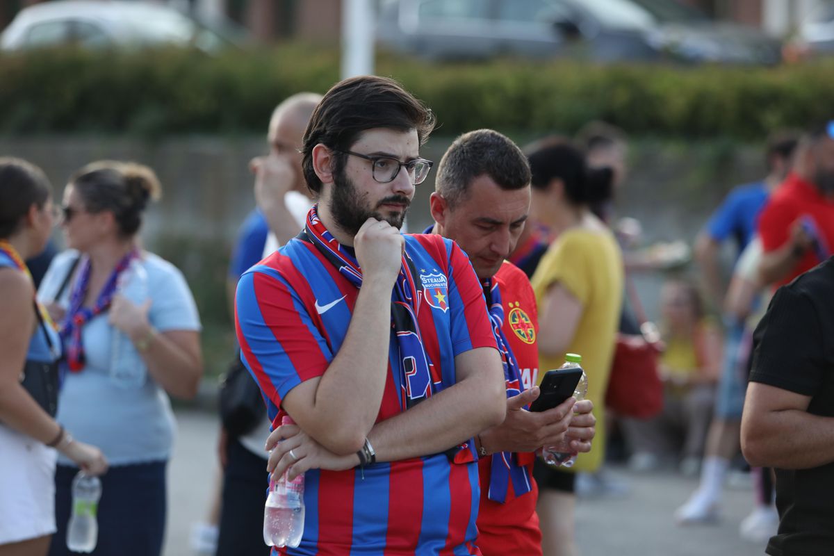 Înainte de meciul Virtus - FCSB, 9 iulie