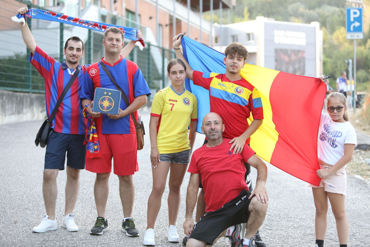 Înainte de meciul Virtus - FCSB, 9 iulie