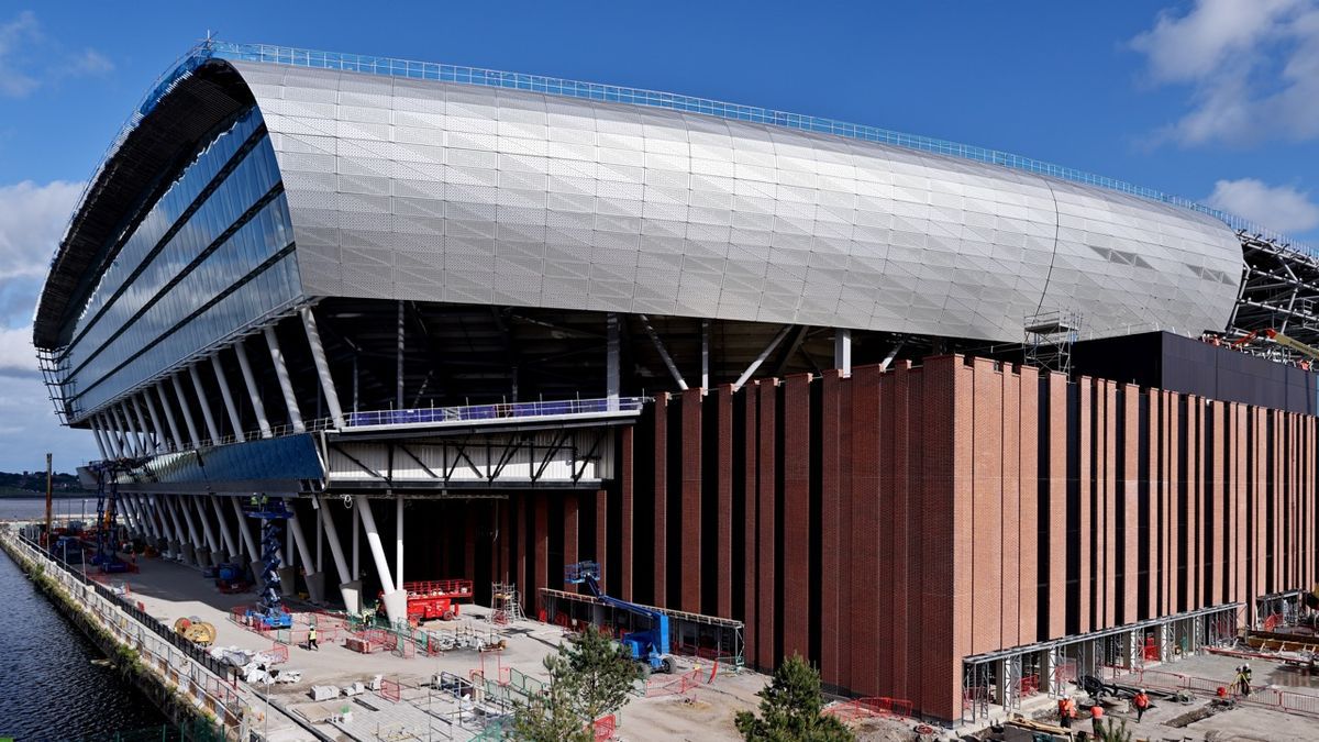 Imagini senzaționale cu cel mai nou stadion din Premier League, cel al lui Everton