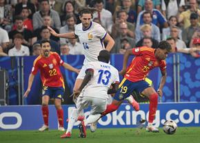 Spania - Franța, superduel în semifinalele EURO 2024 » S-a marcat de trei ori în prima repriză. Reporterii GSP transmit de la stadion