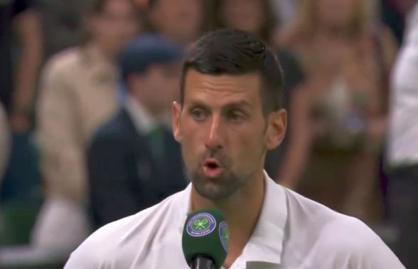 Novak Djokovic n-a mai suportat! I-a trimis la somn pe fanii de la Wimbledon: „Noapte bună!”