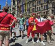 Spaniolii au făcut show în Marienplatz, francezii au rămas datori » Care a fost atmosfera în Munchen înainte de Spania - Franța + Agitație în fanzone