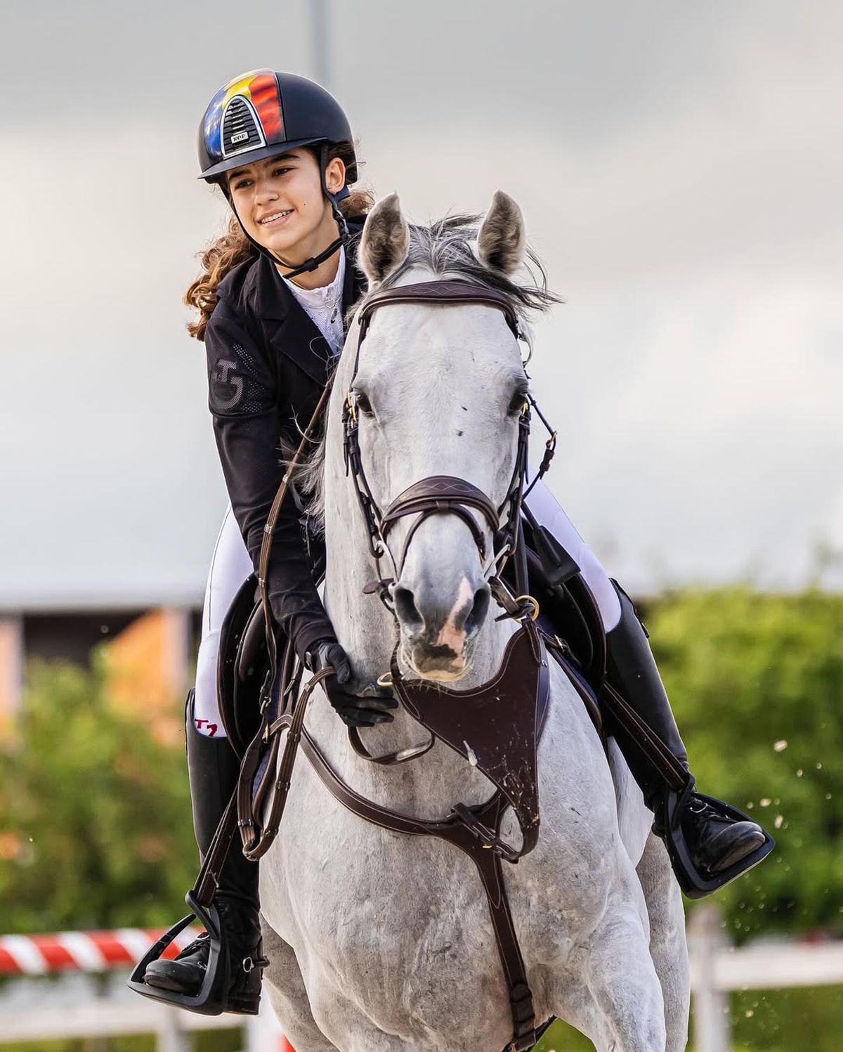 Daria Copos echitație concursuri, fiica lui George Copos