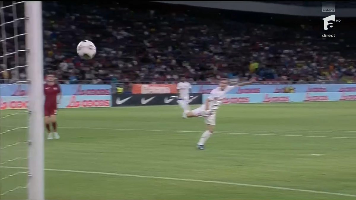 Golul marcat de Ștefănescu în FCSB - Inter D'Escaldes