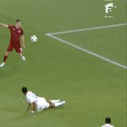 Gafa lui Ngezana în FCSB - Inter D'Escaldes