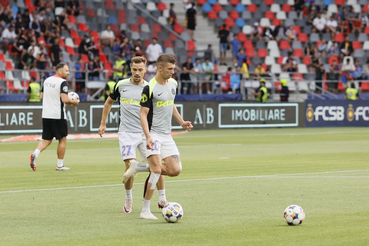FCSB - Inter d'Escaldes » Imagini dinaintea partidei
