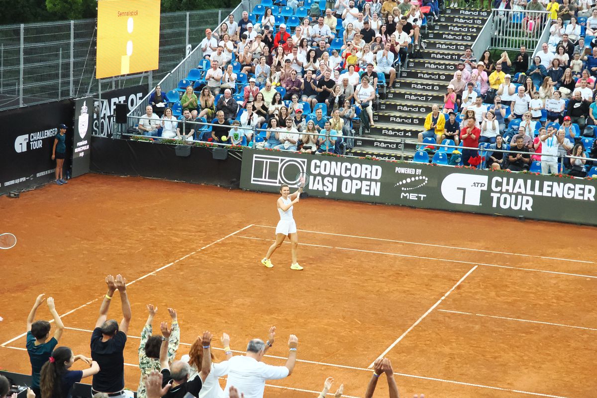 Simona Halep a făcut spectacol la Iași alături de Stan Wawrinka, Andrei Pavel și Horia Brenciu