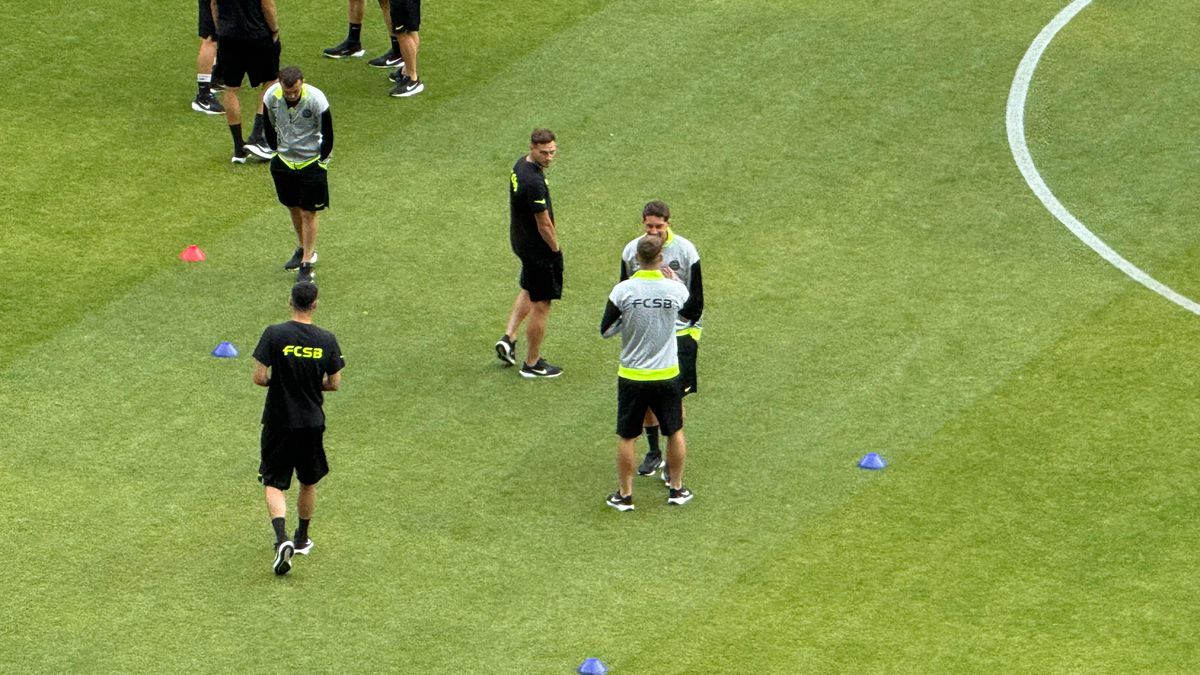 FCSB - Inter d'Escaldes » Imagini dinaintea partidei