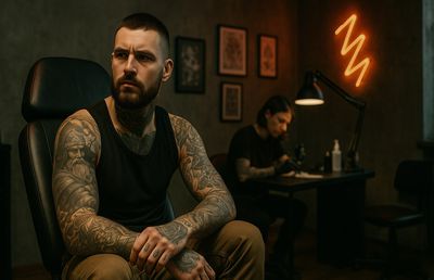 Tatuaje barbati, la limita dintre legendă urbană și arta care sperie rutina