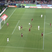 Golul marcat de Ștefănescu în FCSB - Inter D'Escaldes