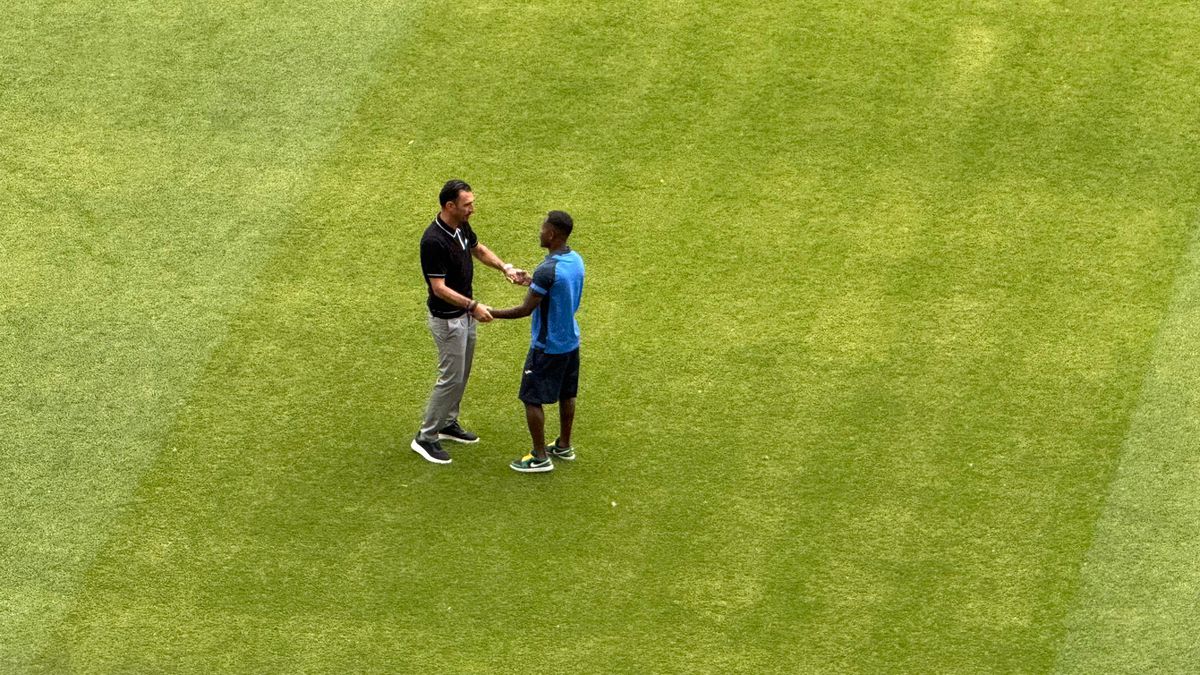 FCSB - Inter d'Escaldes » Imagini dinaintea partidei