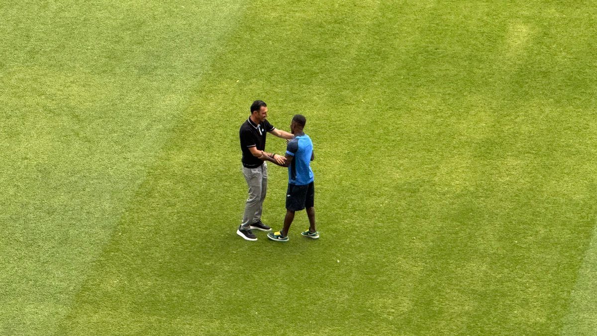 FCSB - Inter d'Escaldes » Imagini dinaintea partidei