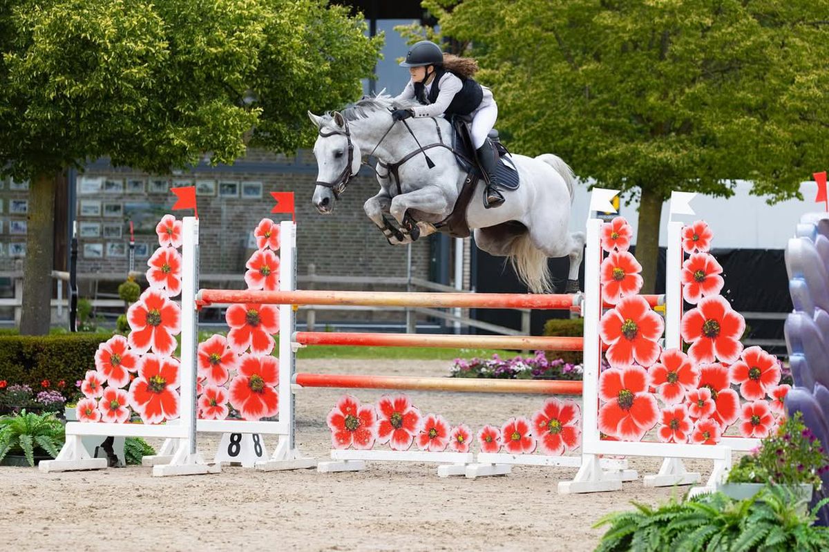 Daria Copos echitație concursuri, fiica lui George Copos