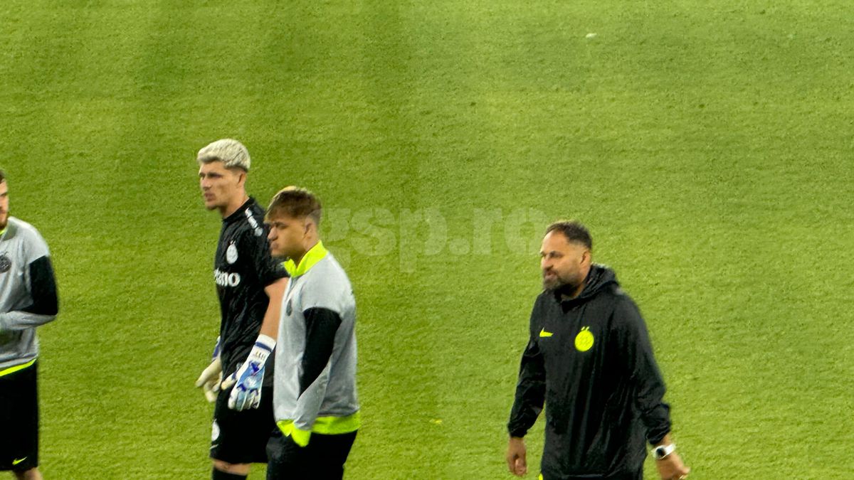 Ce s-a întâmplat pe gazon imediat după FCSB - Inter d'Escaldes » Crețu a făcut din nou tumbe, un jucător a fost băgat în ședință