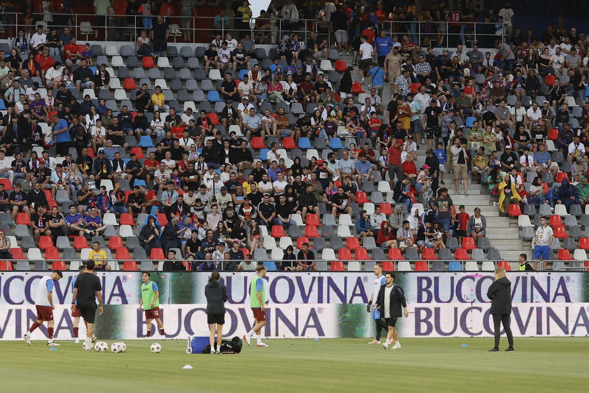 FCSB - Inter d'Escaldes » Imagini dinaintea partidei