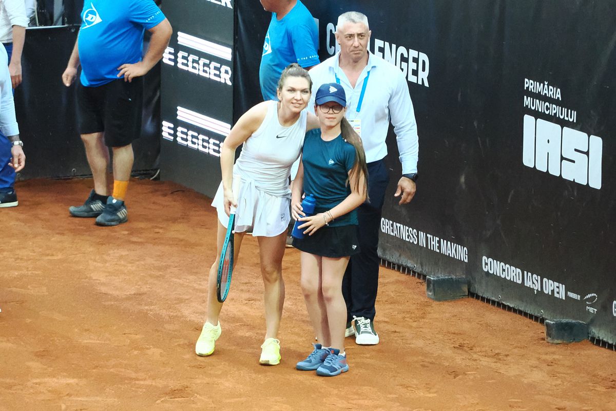 Simona Halep a făcut spectacol la Iași alături de Stan Wawrinka, Andrei Pavel și Horia Brenciu