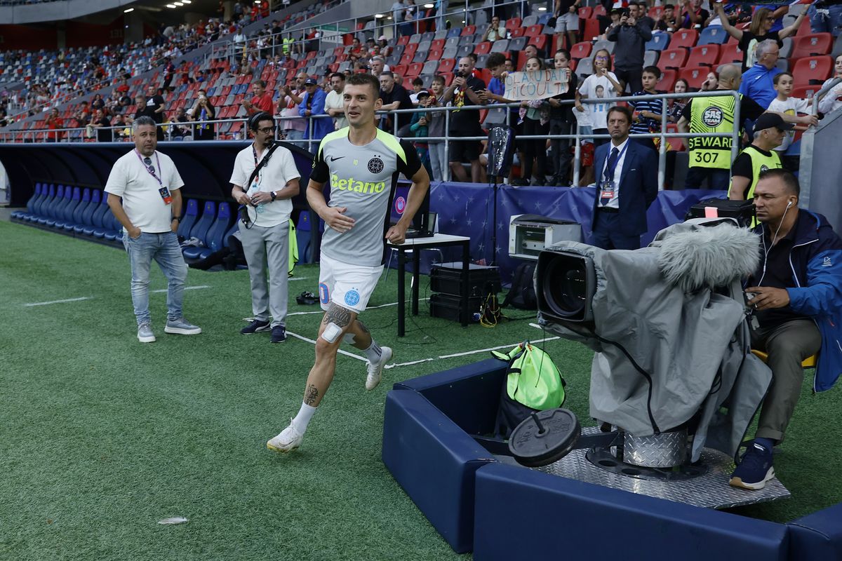 FCSB - Inter d'Escaldes » Imagini dinaintea partidei