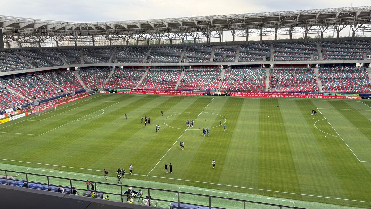 FCSB - Inter d'Escaldes » Imagini dinaintea partidei