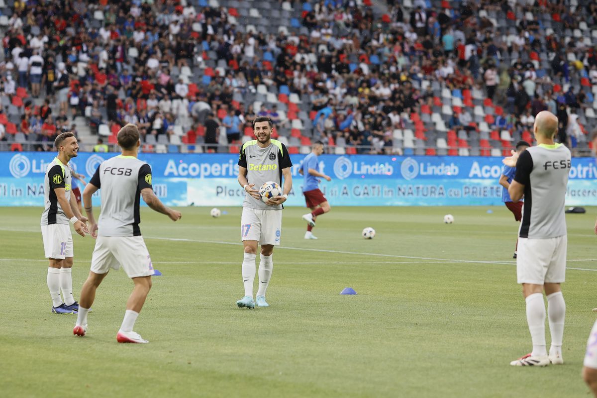 FCSB - Inter d'Escaldes » Imagini dinaintea partidei