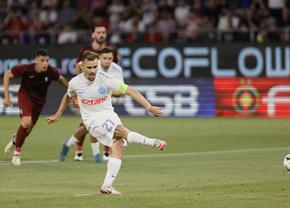FCSB - Inter d'Escaldes 2-0 » Olaru marchează din penalty și majorează scorul