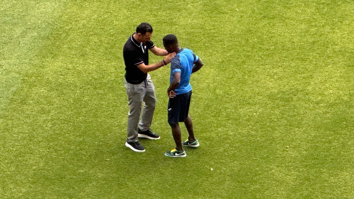 FCSB - Inter d'Escaldes » Imagini dinaintea partidei