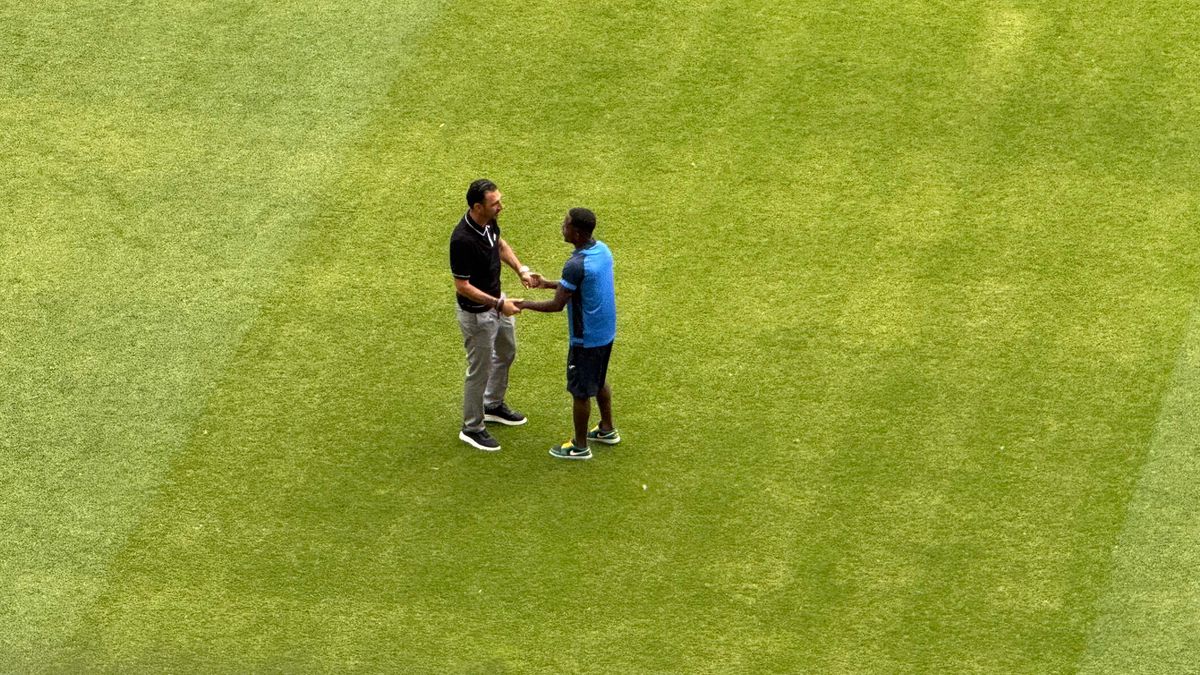 FCSB - Inter d'Escaldes » Imagini dinaintea partidei