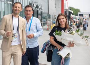 Simona Halep, întâmpinată cu flori și pregătită pentru o zi specială la Iași