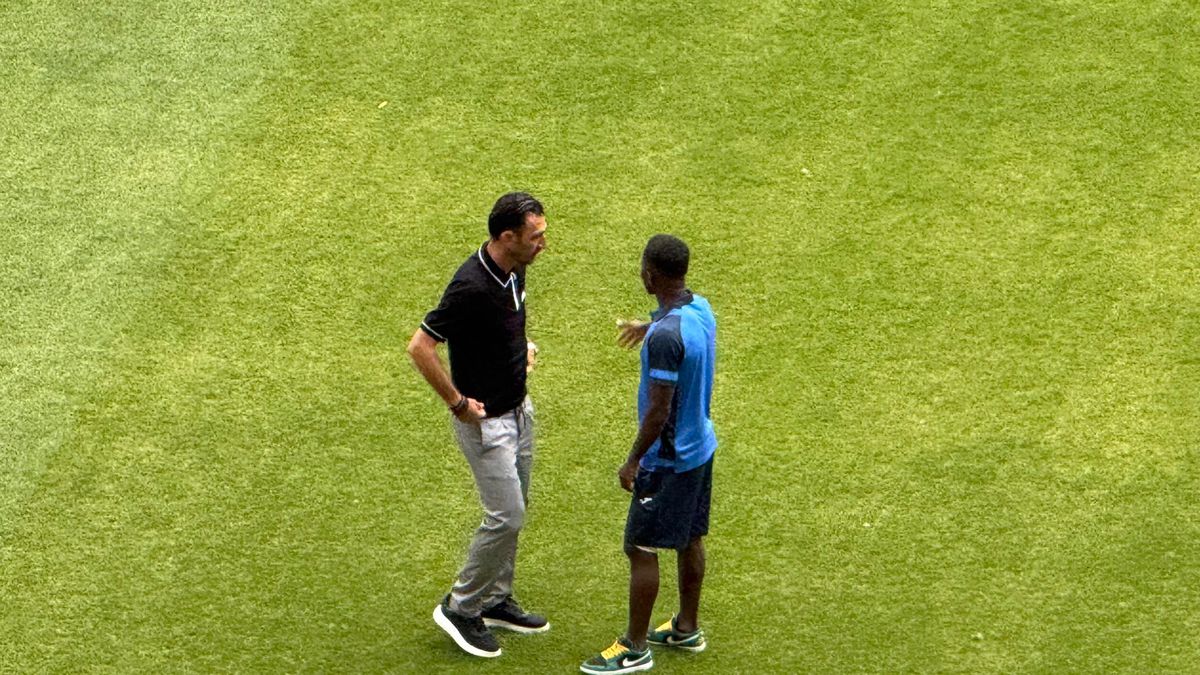 FCSB - Inter d'Escaldes » Imagini dinaintea partidei