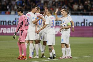 Gigi Becali a avut doar doi remarcați la primul meci din Champions League: „Cel mai bun din echipă, iar el e un jucător rar”