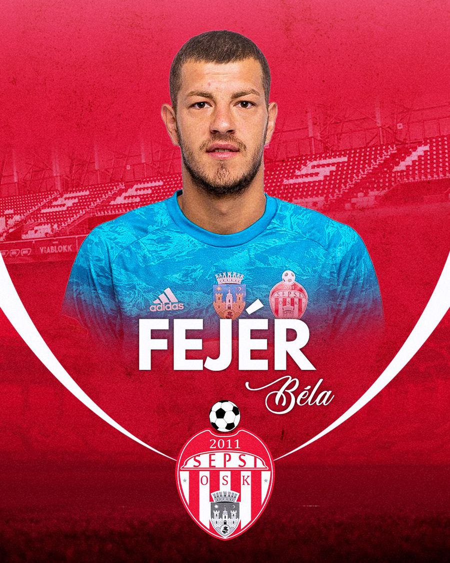 Fejer Bela s-a întors la Sepsi / Sursă foto: Facebook Sepsi OSK Sepsi i-a găsit rapid înlocuitor lui Roland Niczuly: „Bine ai revenit!”